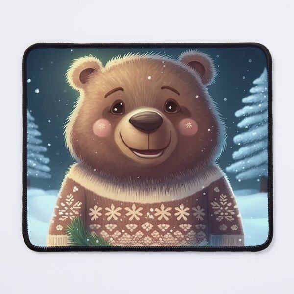 Item preview,  Cute Christmas Bear designed and sold by art8085.