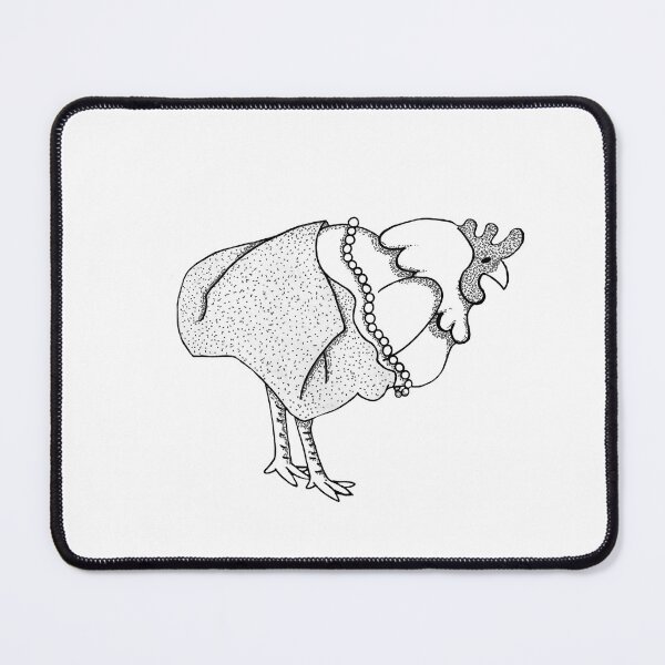Item preview, Fancy dress chicken designed and sold by DesertRainArray.