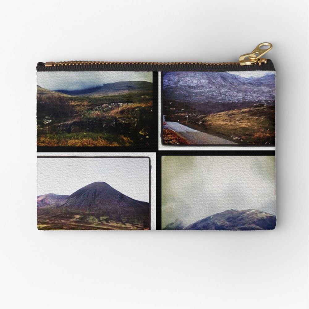 Four scenes from the Highlands Zipper Pouch