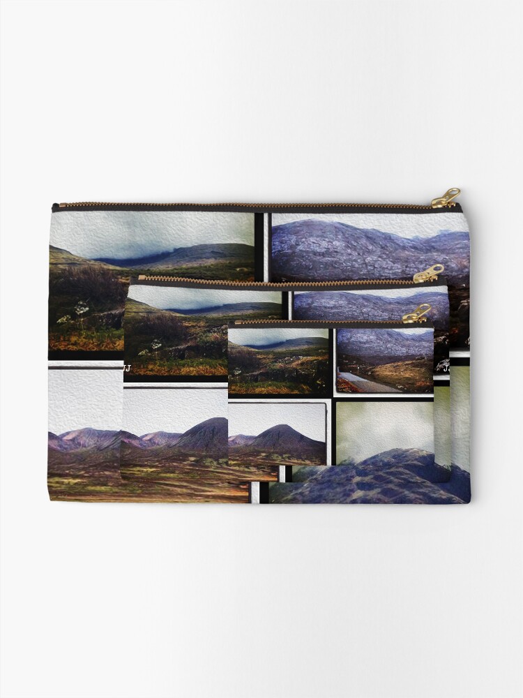 Alternate view of Four scenes from the Highlands Zipper Pouch