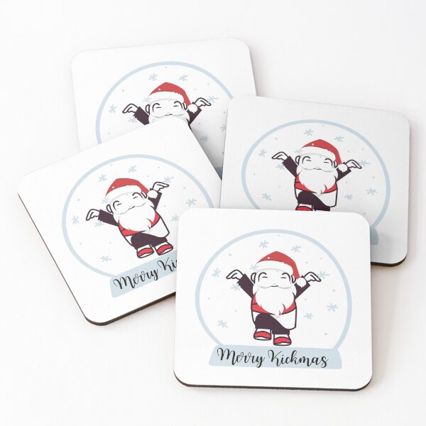 Item preview, Merry Kickmas Santa designed and sold by Inspirely.
