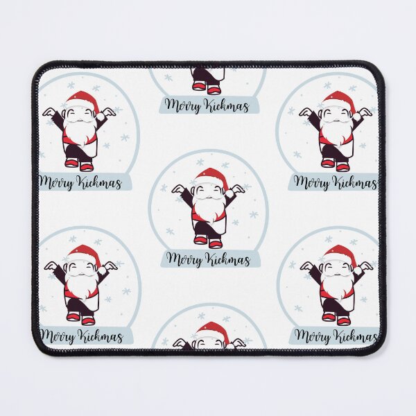 Item preview, Merry Kickmas Santa designed and sold by Inspirely.