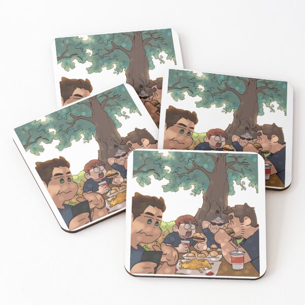 Item preview, fireman are having a lunch  designed and sold by HUMBOsketch.