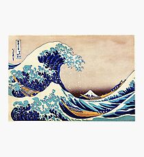 Katsushika Hokusai The Great Wave Off Kanagawa Photographic Print