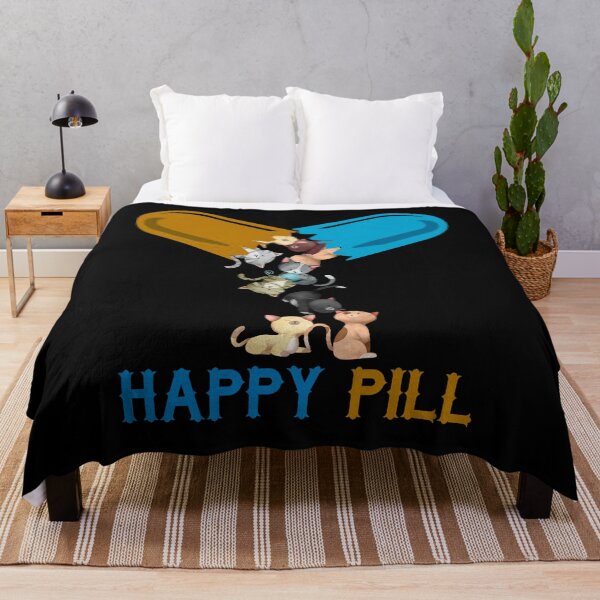 Item preview, Cats happy pill cats lover funny gifts idea designed and sold by ferraudionne.