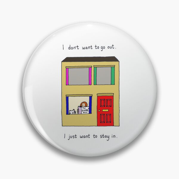 Item preview, I Don't Want to Go Out Living Happily Alone Cartoon designed and sold by KateTaylor.