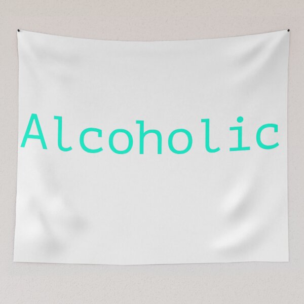 Artikelvorschau, Alkoholiker entworfen und verkauft von Designs by Suzanne.