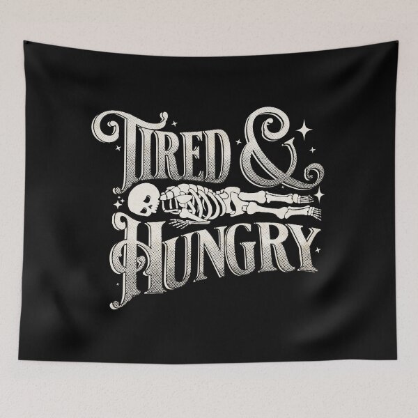 Item preview, Two Moods - Tired and Hungry designed and sold by Rebalien.