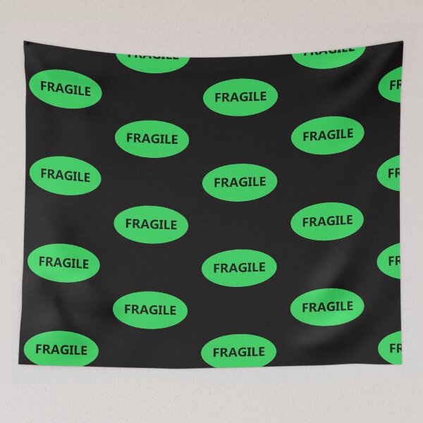 Item preview, FRAGILE  industrial style sign designed and sold by lobodelnoir.