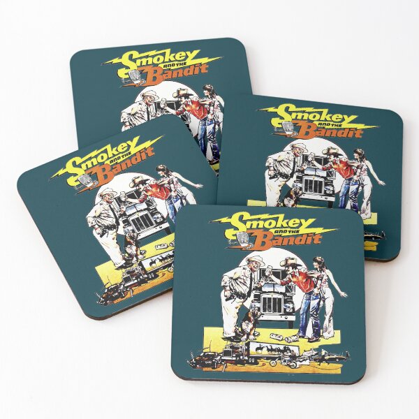 Item preview, Colorful text Smokey and the bandit car movie art designed and sold by boyerClothing.