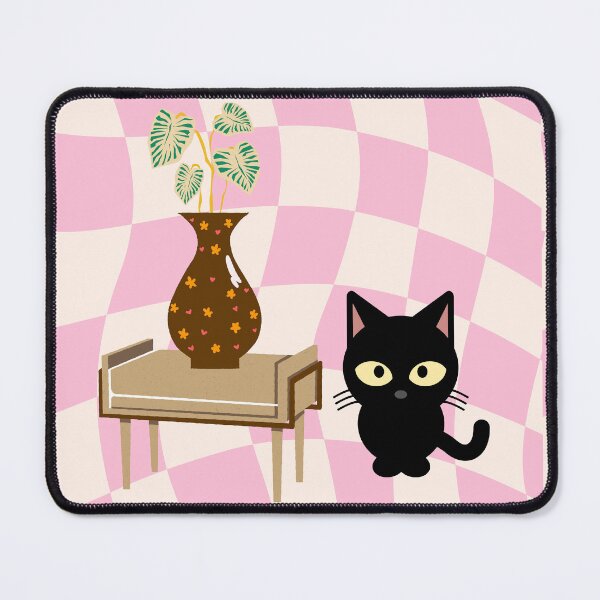 Item preview, Mid Century Black Cat,Atomic Mid century cat,retro atomic cats, designed and sold by Tamas Das.