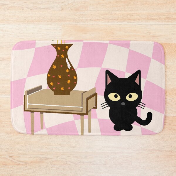 Item preview, Mid Century Black Cat,Atomic Mid century cat,retro atomic cats, designed and sold by Tamas Das.