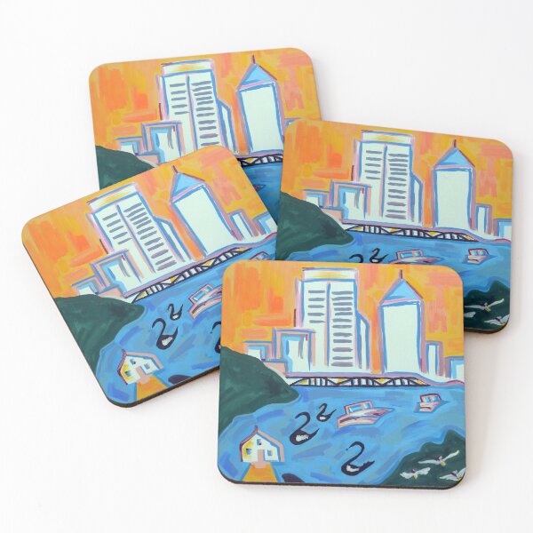 Item preview, Perth from MAtilda Bay designed and sold by Melinda  Ison - Poor.