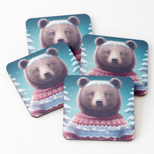 Item preview, Cute Christmas Bear designed and sold by art8085.