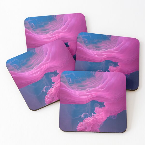 Item preview, Pink smoke abstractive pattern designed and sold by AppleElf.