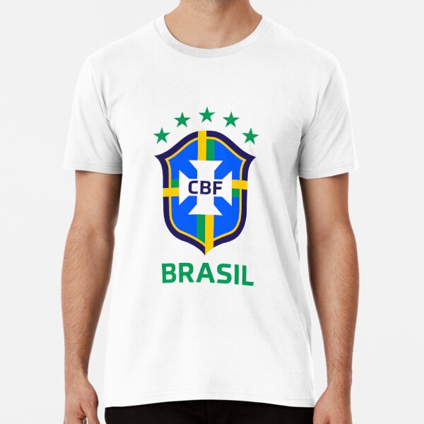 T-shirt Brasil CBF seleção escudo - Personalizei