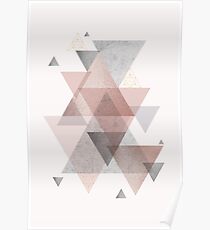 Glam Geometric Poster