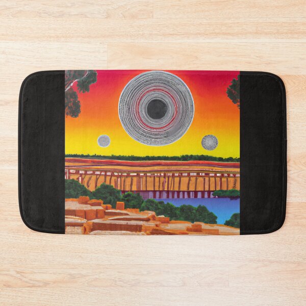 Item preview, Unique Aboriginal Dot Painting inspired original artwork designed and sold by RoyalRepublics.