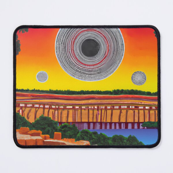 Item preview, Unique Aboriginal Dot Painting inspired original artwork designed and sold by RoyalRepublics.