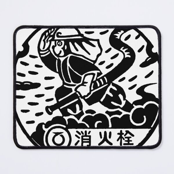 Item preview, Monkey firefighter on manhole in Japan designed and sold by mattraski.