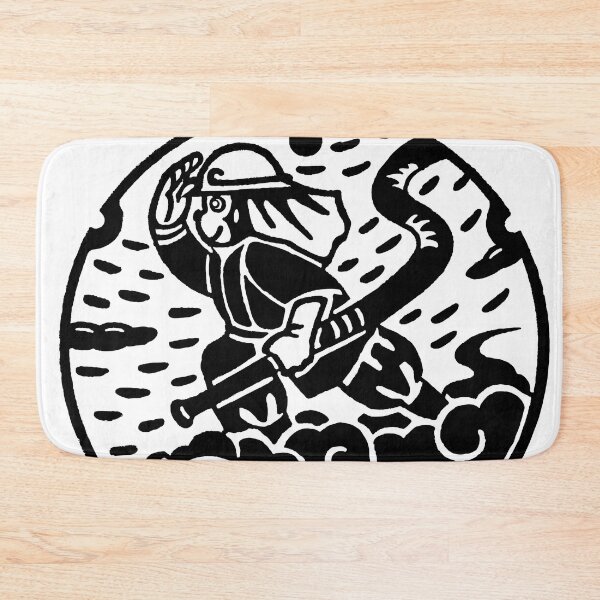 Item preview, Monkey firefighter on manhole in Japan designed and sold by mattraski.