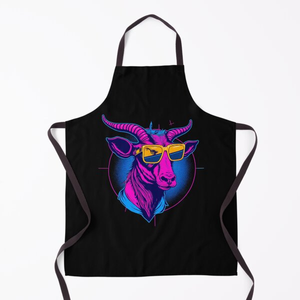 Item preview, Retrowave Goat 2 designed and sold by TheSamuraiCat.