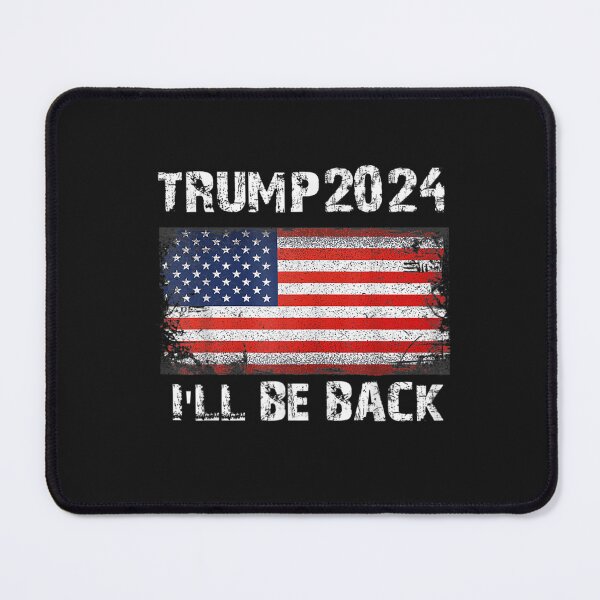 Item preview, TRUMP 2024 I'LL BE BACK T-Shirt designed and sold by Knight-Saverin.