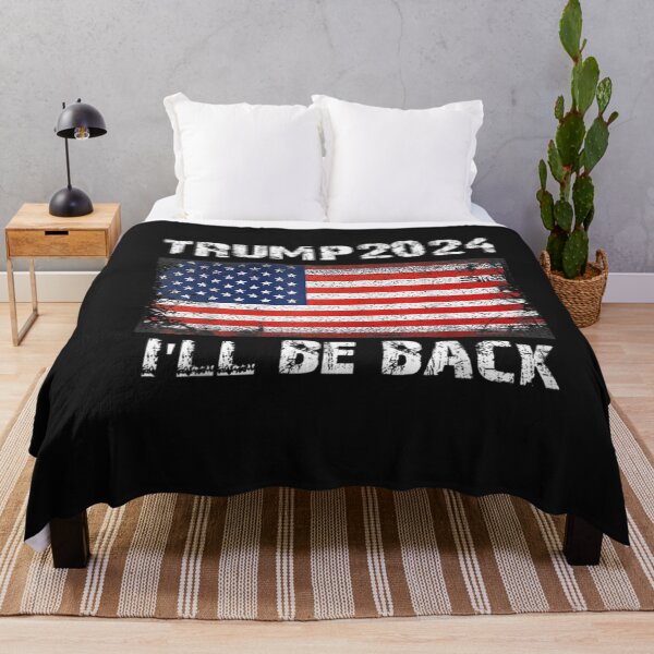 Item preview, TRUMP 2024 I'LL BE BACK T-Shirt designed and sold by Knight-Saverin.