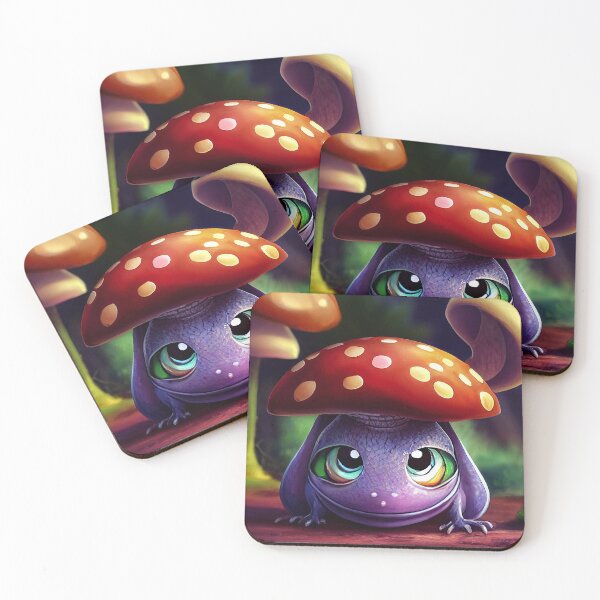 Item preview, Dragon mushroom designed and sold by GraphicMystical.