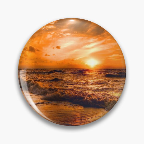 Item preview, Yellow Orange Beach Sunset Sky,sunset sky, beautiful sunset sky, beach sunset, designed and sold by Tamas Das.