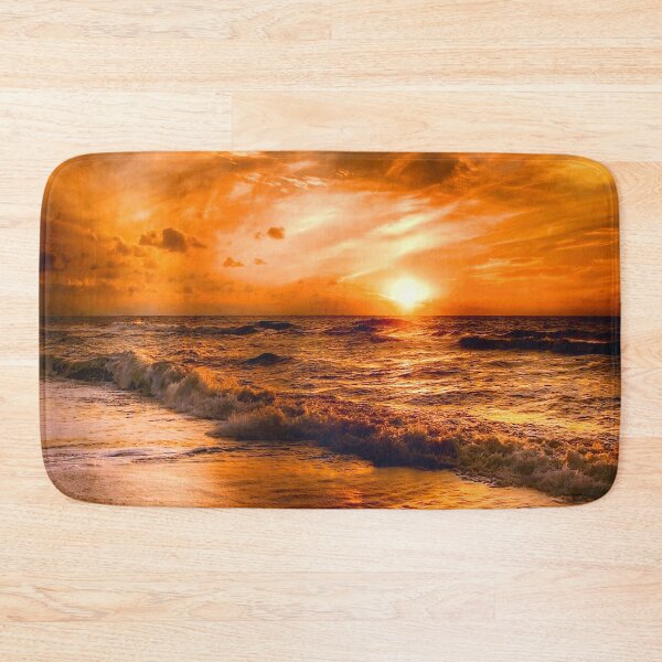 Item preview, Yellow Orange Beach Sunset Sky,sunset sky, beautiful sunset sky, beach sunset, designed and sold by Tamas Das.