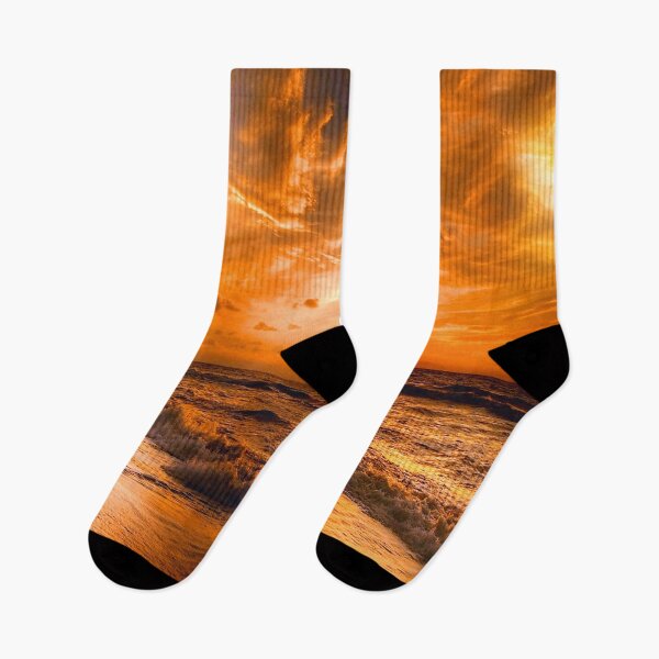 Item preview, Yellow Orange Beach Sunset Sky,sunset sky, beautiful sunset sky, beach sunset, designed and sold by Tamas Das.