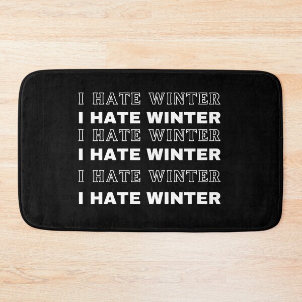 Item preview, I hate winter t-shirt designed and sold by 999DZ.