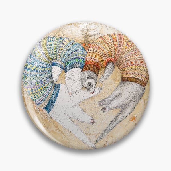 Item preview, Ferret heart designed and sold by Ruta.