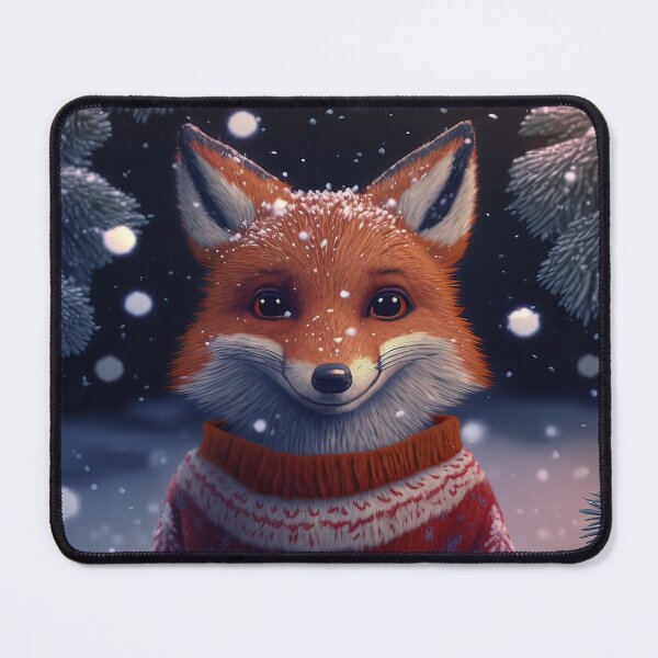 Item preview, Cute christmas fox designed and sold by art8085.