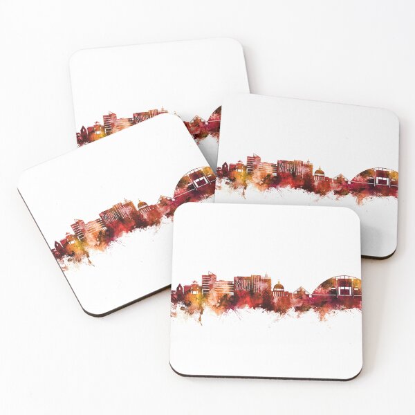 Item preview, Milton Keynes England Skyline designed and sold by ArtPrints.