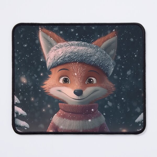 Item preview, Cute christmas fox designed and sold by art8085.