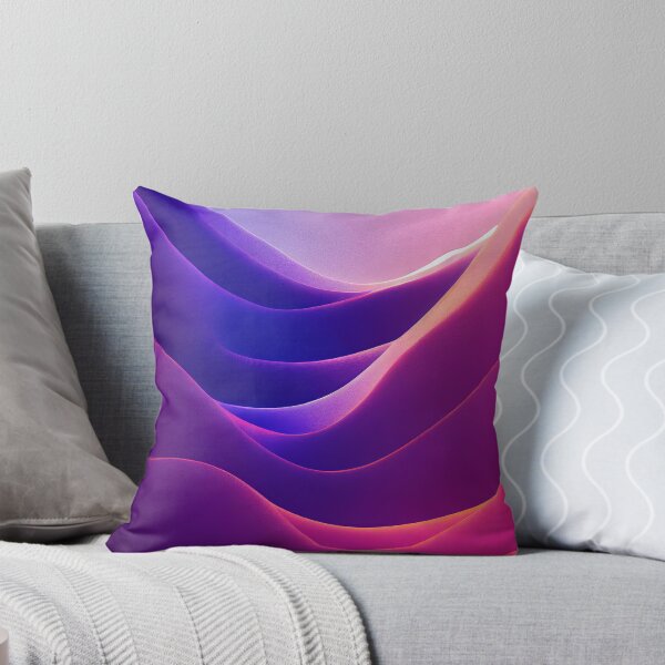 Item preview, Pinky-violet gradien waves designed and sold by AppleElf.
