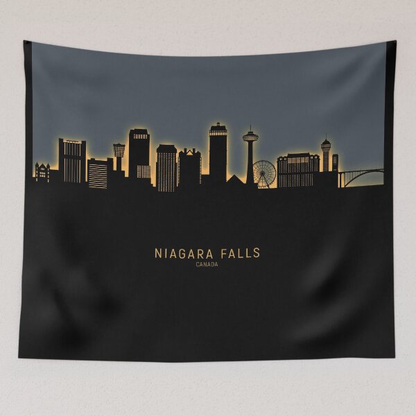Item preview, Niagara Falls Canada Skyline designed and sold by ArtPrints.