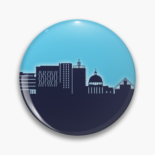 Item preview, Milton Keynes England Skyline designed and sold by ArtPrints.
