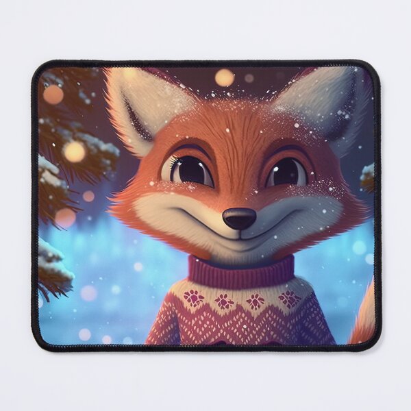 Item preview, Cute christmas fox designed and sold by art8085.