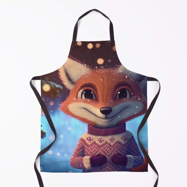 Item preview, Cute christmas fox designed and sold by art8085.