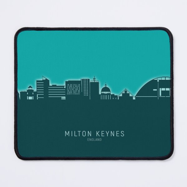 Item preview, Milton Keynes England Skyline designed and sold by ArtPrints.