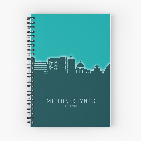 Item preview, Milton Keynes England Skyline designed and sold by ArtPrints.