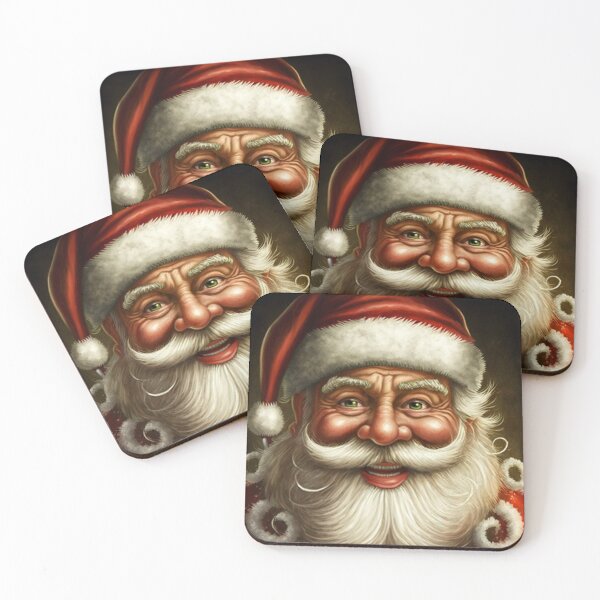 Item preview, An extremely weird Santa Claus with brown eyes  designed and sold by Shiam SR.