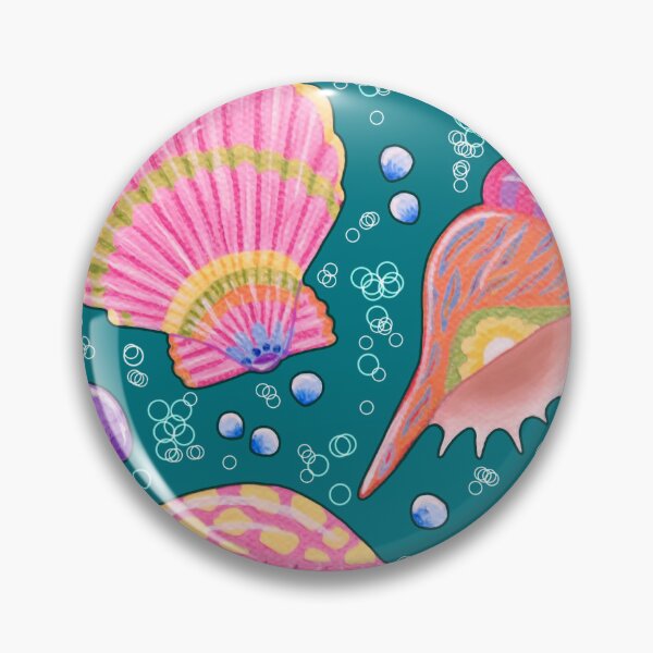 Item preview, Pretty colourful Seashells designed and sold by Soozie Wray.