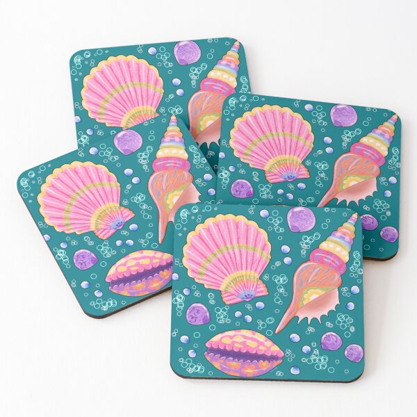 Item preview, Pretty colourful Seashells designed and sold by Soozie Wray.