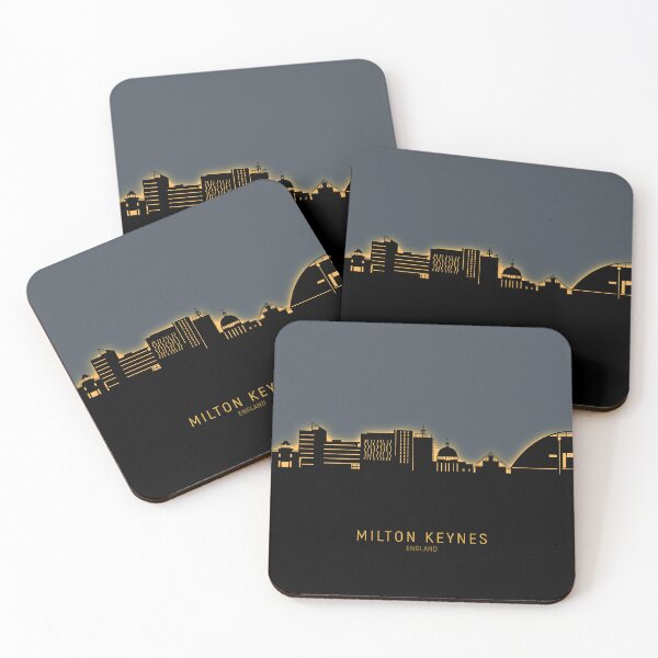 Item preview, Milton Keynes England Skyline designed and sold by ArtPrints.