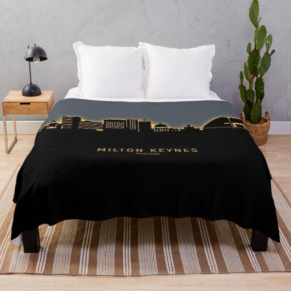 Item preview, Milton Keynes England Skyline designed and sold by ArtPrints.