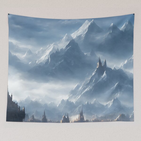 Item preview, Epic Mountain Artwork designed and sold by ArtificialCraft.